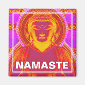 Namaste Buddha Magneet (Voorkant)