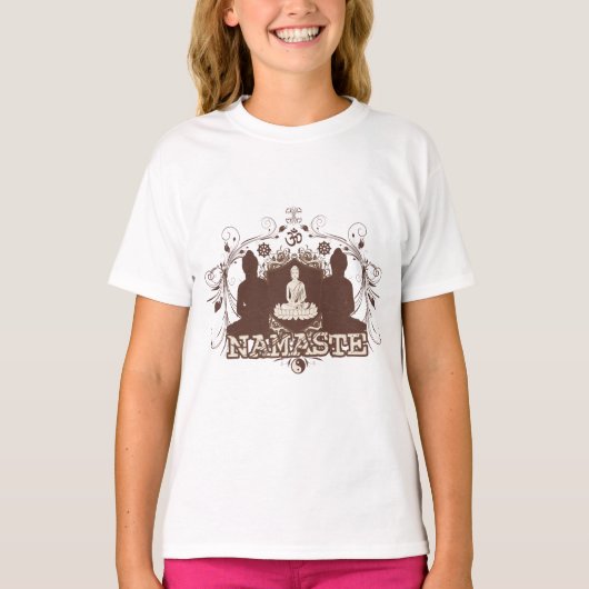 Namaste Buddha T-shirt (Voorkant)