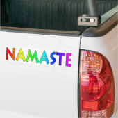 Namaste bumper sticker (Op Truck)