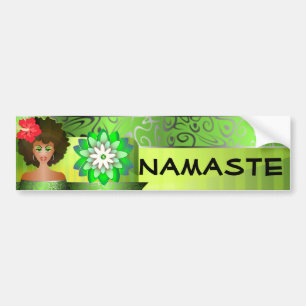 Namaste bumpersticker