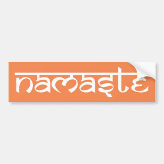 Namaste Bumpersticker