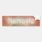 Namaste Bumpersticker (Voorkant)