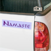 Namaste Bumpersticker (Op Truck)