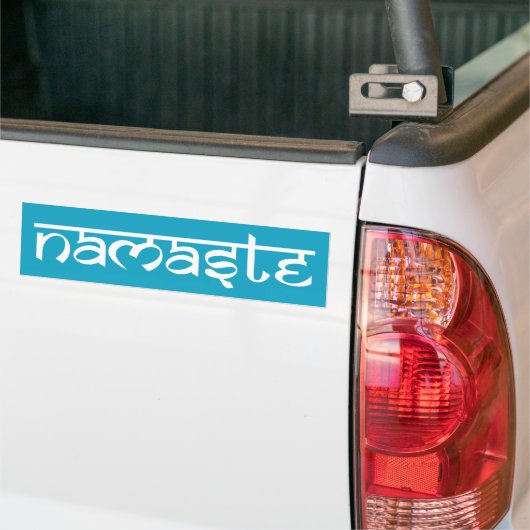Namaste Bumpersticker (Op Truck)