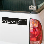 Namaste-bumpersticker Bumpersticker (Op Truck)