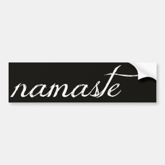 Namaste-bumpersticker Bumpersticker