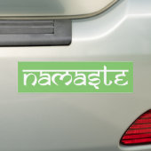 Namaste-bumpersticker Bumpersticker (Op auto)
