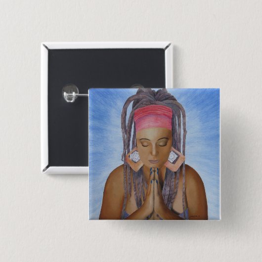 Namaste Button (Voorkant /achterkant)