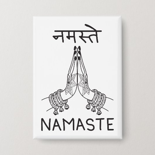 Namaste Button (Voorkant)