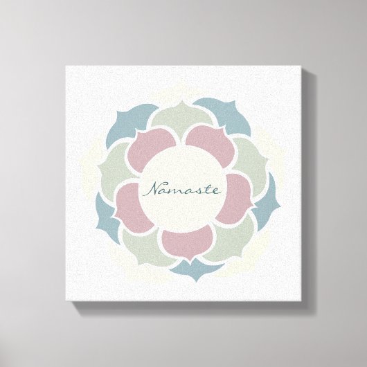 Namaste Canvas Afdruk (Voorkant)