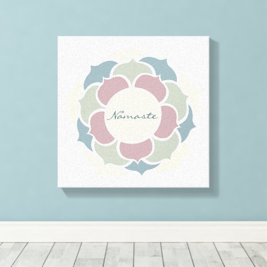 Namaste Canvas Afdruk (Insitu (Houten vloer))