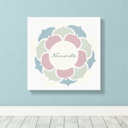 Namaste Canvas Afdruk (Insitu (Houten vloer))