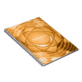 Namaste Chakra Chi Spiritueel Zen Personaliseren Notitieboek (Rechterzijde)
