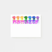 Namaste Chakra Post It Note Pad (Voorkant)