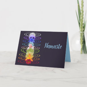 Namaste Citaat Dank Je Chakra Bloem Spiritueel Kaart