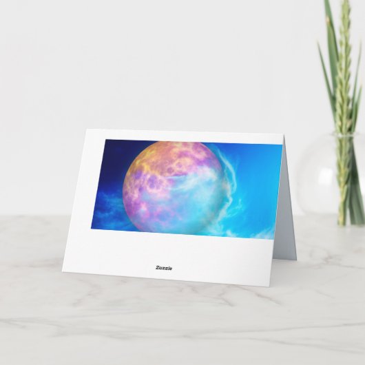 Namaste Citaat Dank u Cosmic Universe Planet Kaart (Achterkant)