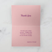 Namaste Citaat Dank u Romantic Butterfly Hearts Kaart (Binnen)