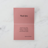 Namaste Citaat Dank u Romantisch Roos Petals Kaart (Binnen)