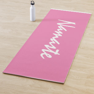Namaste citaat meditatie paars roze patroon yogamat