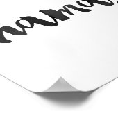 "namaste" Citaat-Poster Poster (Hoek)