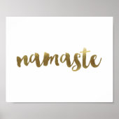 "namaste" Citaat-Poster Poster (Voorkant)
