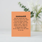 Namaste Collectie Briefkaart (Staand voorkant)