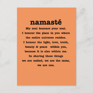 Namaste Collectie Briefkaart