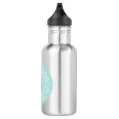 Namaste Corgi Emblem Water Fles (Rechts)