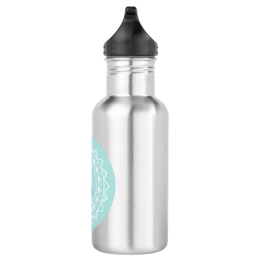 Namaste Corgi Emblem Water Fles (Rechts)