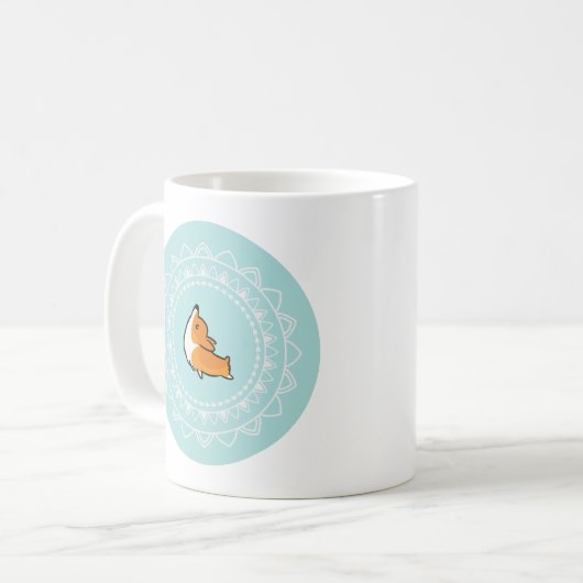 Namaste Corgi Mok (Voorkant links)