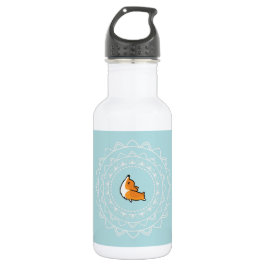 Namaste Corgi Water Bottle Waterfles