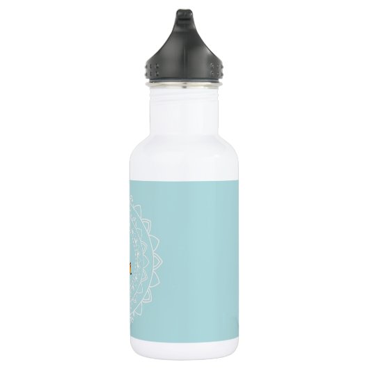 Namaste Corgi Water Bottle Waterfles (Rechts)