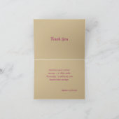 Namaste Dank u Surreal Flowers past aan Kaart (Binnen)