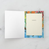 Namaste denkt aan jou Wenskaart Feestdagen Kaart (Binnen)