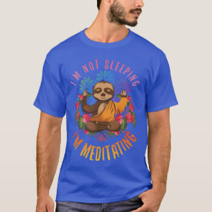 Namaste Dier Meditatie Mandala Luiaard Yoga vriend T-shirt