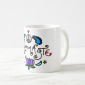 Namaste Doodles Koffiemok (Voorkant rechts)
