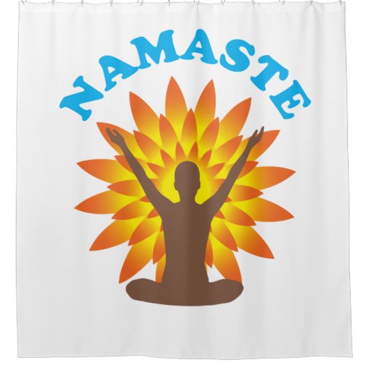 Namaste Douchegordijn (Voorkant)