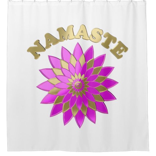 Namaste Douchegordijn (Voorkant)