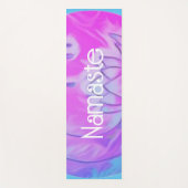 Namaste en Calm Lotus Moon Yoga Mat (Voorkant)