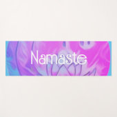 Namaste en Calm Lotus Moon Yoga Mat (Voorkant (horizontaal))