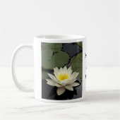 Namaste en Peace Altijd Lotus Mok (Links)