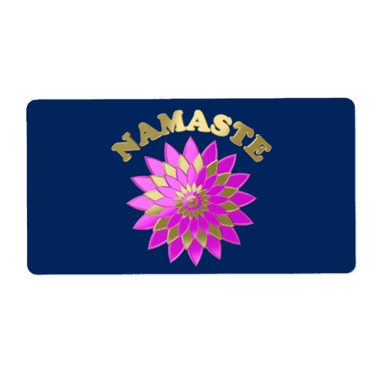 Namaste Etiket (Voorkant)