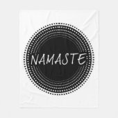Namaste Fleece Deken (Voorkant)