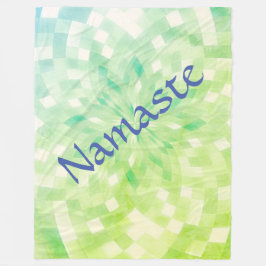 Namaste Fleece Deken