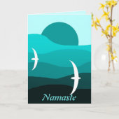 Namaste Friendship Kaart (Gele Bloem)