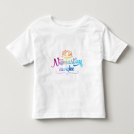 Namaste Funny Quote Toddler T-shirt (Voorkant)