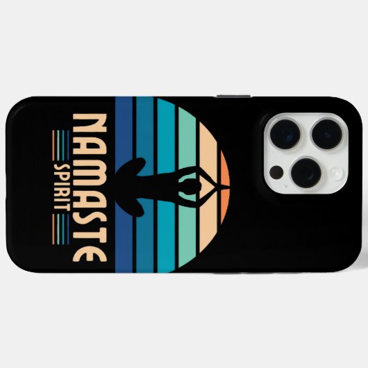 Namaste Geest Case-Mate iPhone Case (Achterkant (horizontaal))