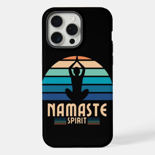 Namaste Geest iPhone Hoesje (Achterkant)