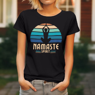 Namaste Geest Vreedzame Trillingen T-shirt
