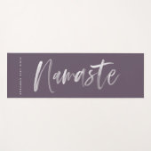 Namaste gepersonaliseerde yoga mat (Voorkant (horizontaal))